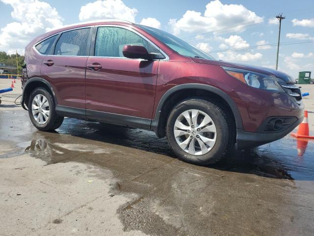 5J6RM4H71DL013990 - 2013 HONDA CR-V EXL 红色 照片 4
