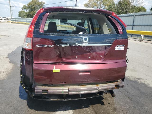 5J6RM4H71DL013990 - 2013 HONDA CR-V EXL 红色 照片 6