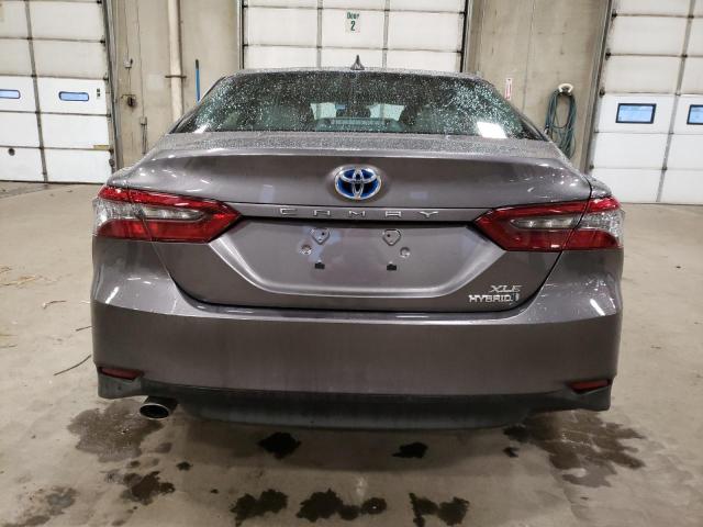 4T1F31AK4RU063563 - 2024 TOYOTA CAMRY XLE GRAY photo 6