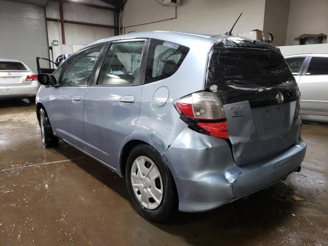 JHMGE8H3XBC019071 - 2011 HONDA FIT GRAY photo 2