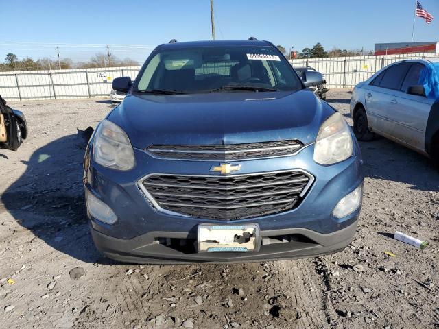 2GNALCEK9H6117903 - 2017 CHEVROLET EQUINOX LT BLUE photo 5