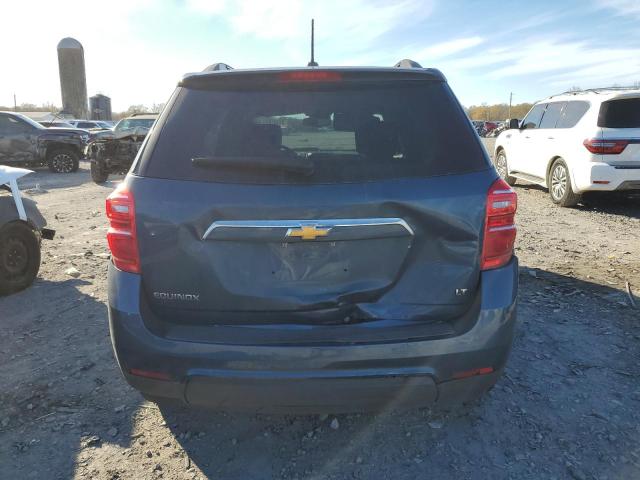 2GNALCEK9H6117903 - 2017 CHEVROLET EQUINOX LT BLUE photo 6