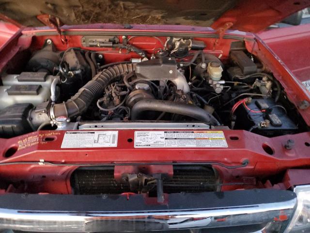 1FTYR10C3YPA77778 - 2000 FORD RANGER RED photo 11