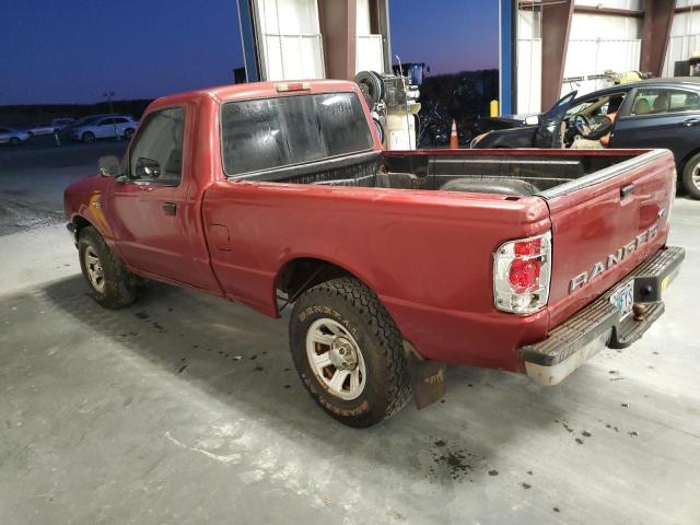 1FTYR10C3YPA77778 - 2000 FORD RANGER RED photo 2