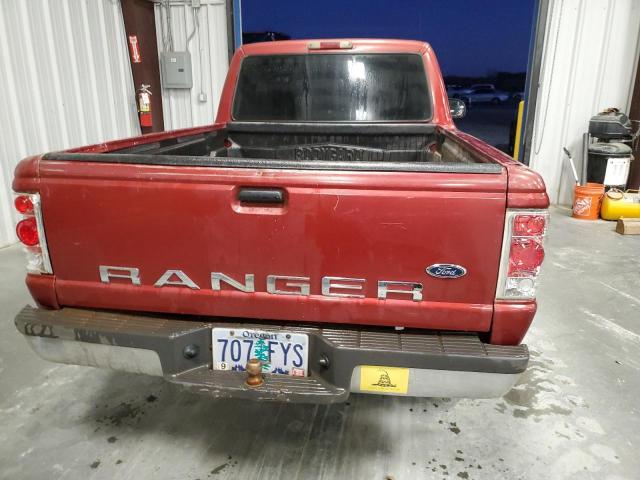 1FTYR10C3YPA77778 - 2000 FORD RANGER RED photo 6