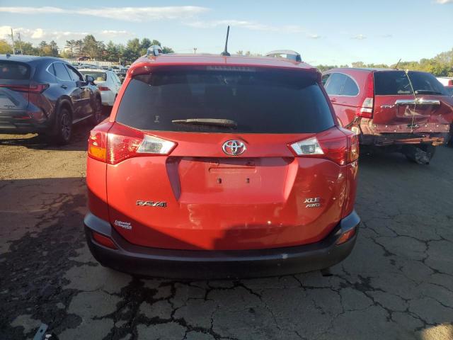 JTMRFREV3FD169722 - 2015 TOYOTA RAV4 XLE RED photo 6