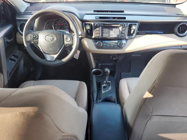 JTMRFREV3FD169722 - 2015 TOYOTA RAV4 XLE RED photo 8