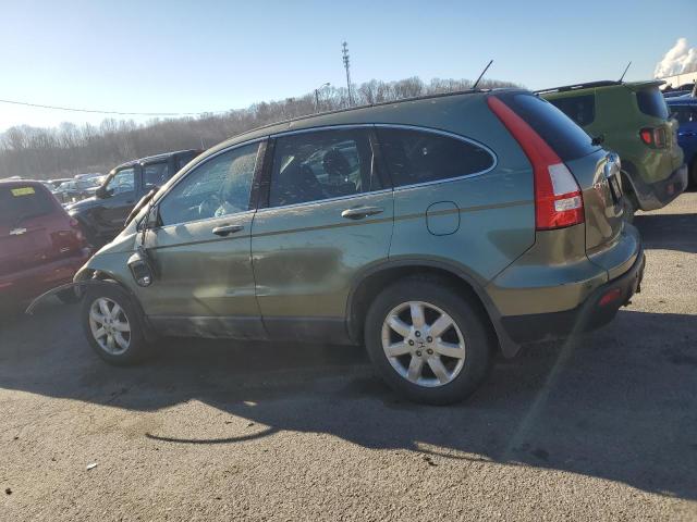 5J6RE48759L027704 - 2009 HONDA CR-V EXL GREEN photo 2