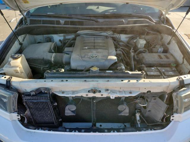 5TBBV54187S486292 - 2007 TOYOTA TUNDRA DOUBLE CAB SR5 WHITE photo 11