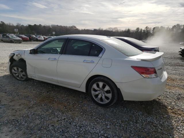 1HGCP368X8A084052 - 2008 HONDA ACCORD EXL WHITE photo 2