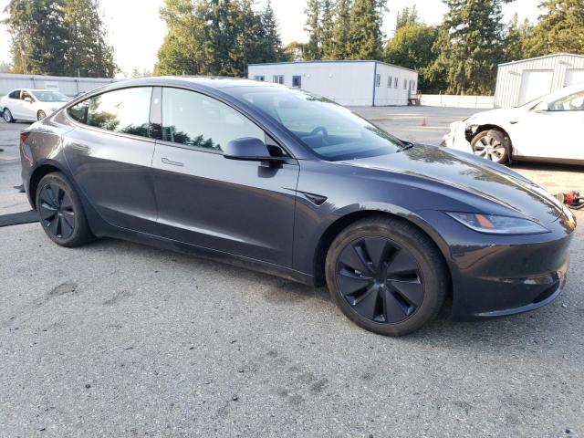 5YJ3E1EB0SF882774 - 2025 TESLA MODEL 3 GRAY photo 4