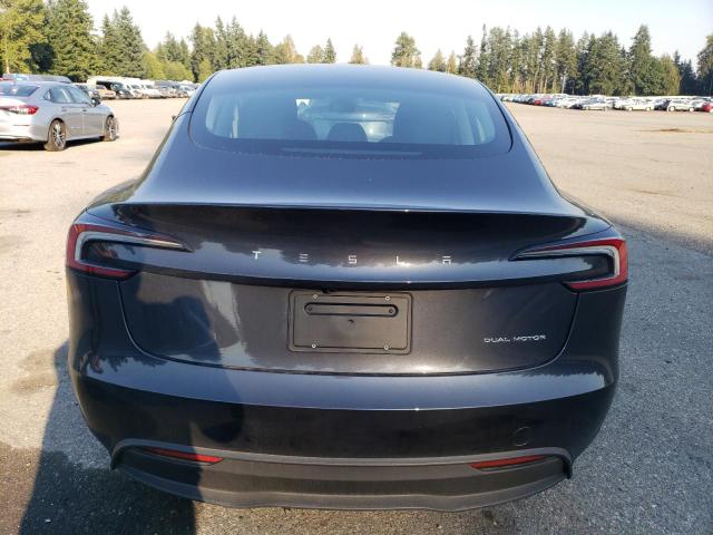 5YJ3E1EB0SF882774 - 2025 TESLA MODEL 3 GRAY photo 6