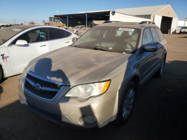 4S4BP86C184327866 - 2008 SUBARU OUTBACK 3.0R LL BEAN GOLD photo 1