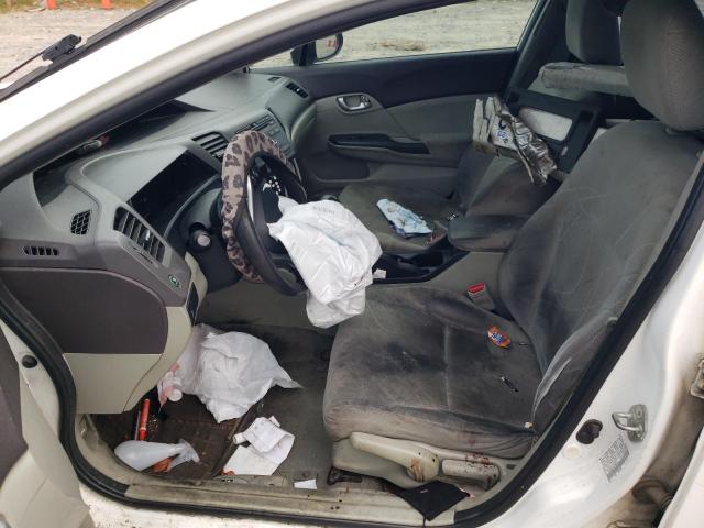 19XFB2F87CE335197 - 2012 HONDA CIVIC EX WHITE photo 7