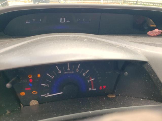 19XFB2F87CE335197 - 2012 HONDA CIVIC EX WHITE photo 9