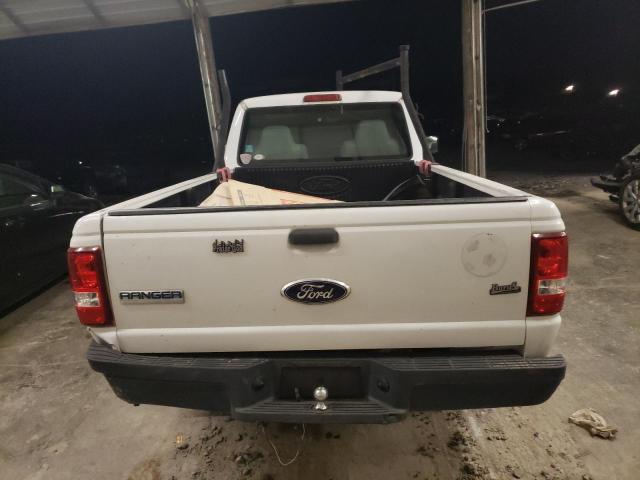 1FTYR10D36PA50408 - 2006 FORD RANGER WHITE photo 6