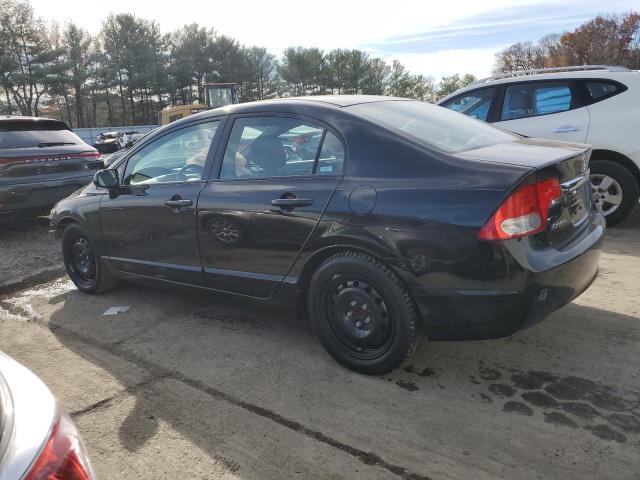 2HGFA16959H359325 - 2009 HONDA CIVIC EXL BLACK photo 2