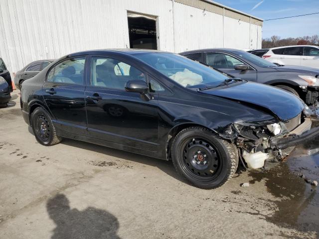 2HGFA16959H359325 - 2009 HONDA CIVIC EXL BLACK photo 4