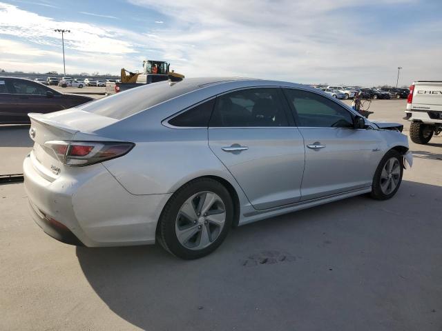 KMHE34L37HA072597 - 2017 HYUNDAI SONATA HYBRID SILVER photo 3