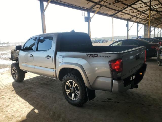 3TMAZ5CN2KM111678 - 2019 TOYOTA TACOMA DOUBLE CAB ვერცხლისფერი ფოტო 2