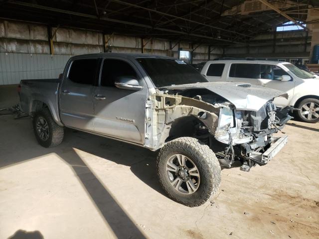 3TMAZ5CN2KM111678 - 2019 TOYOTA TACOMA DOUBLE CAB ვერცხლისფერი ფოტო 4