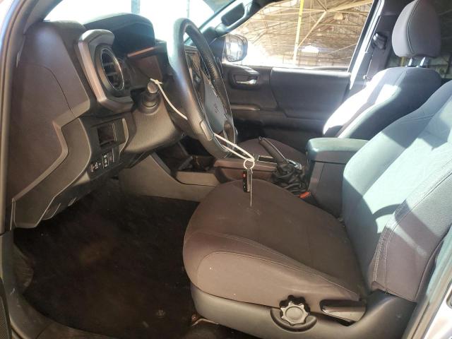 3TMAZ5CN2KM111678 - 2019 TOYOTA TACOMA DOUBLE CAB ვერცხლისფერი ფოტო 7