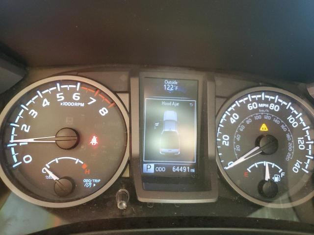 3TMAZ5CN2KM111678 - 2019 TOYOTA TACOMA DOUBLE CAB ვერცხლისფერი ფოტო 9