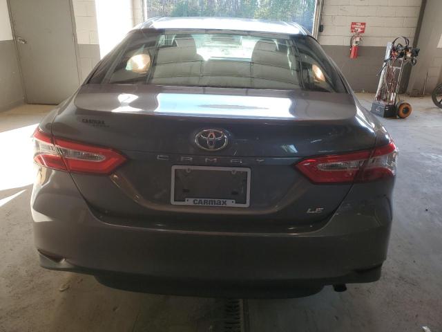 4T1B11HK3JU022582 - 2018 TOYOTA CAMRY L GRAY photo 6