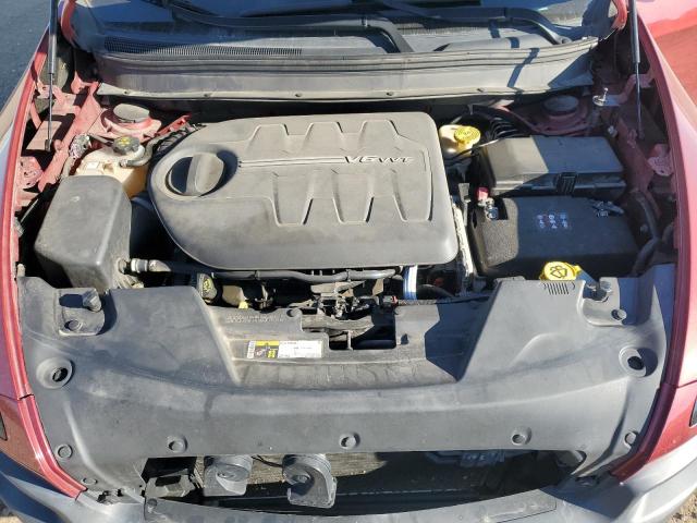 1C4PJMBS6FW653813 - 2015 JEEP CHEROKEE TRAILHAWK RED photo 12