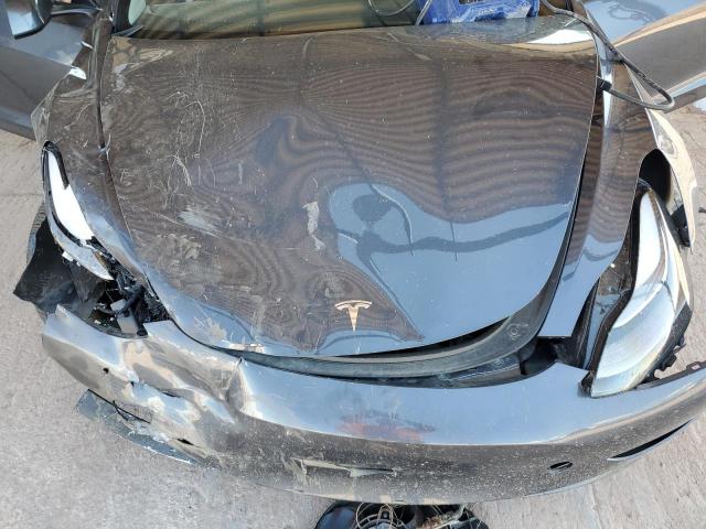 5YJ3E1EA3PF638096 - 2023 TESLA MODEL 3 ნაცრისფერი ფოტო 11