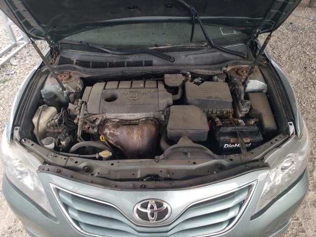 4T4BF3EK0BR109073 - 2011 TOYOTA CAMRY BASE TEAL photo 11