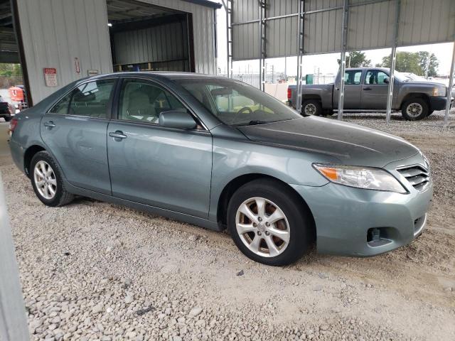 4T4BF3EK0BR109073 - 2011 TOYOTA CAMRY BASE TEAL photo 4