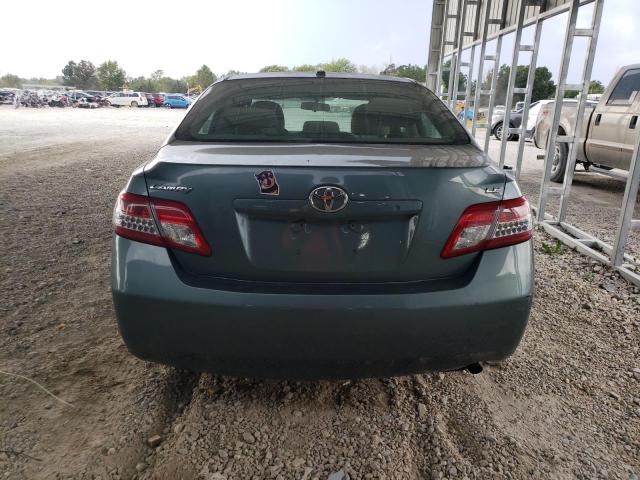 4T4BF3EK0BR109073 - 2011 TOYOTA CAMRY BASE TEAL photo 6
