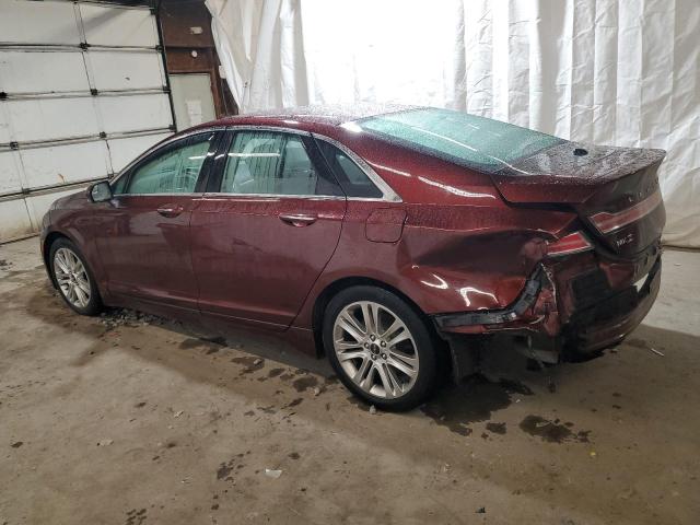 3LN6L2G90GR624145 - 2016 LINCOLN MKZ BROWN photo 2