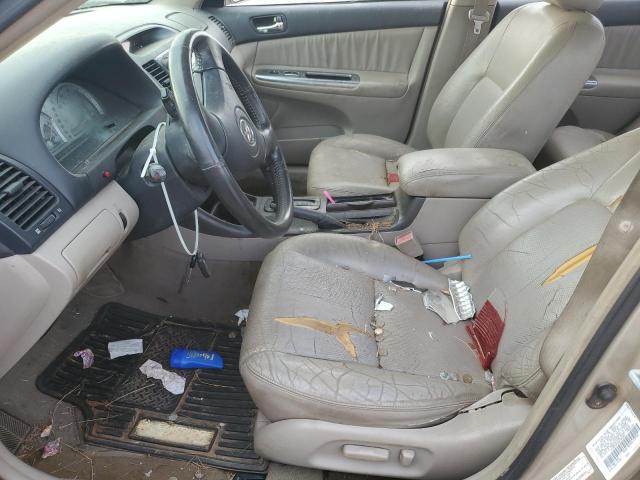 4T1BF32K02U504563 - 2002 TOYOTA CAMRY LE TAN photo 7