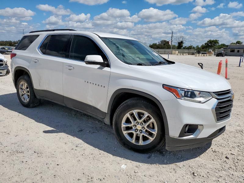 1GNERGKW8KJ294824 - 2019 CHEVROLET TRAVERSE LT Ақ фото 4