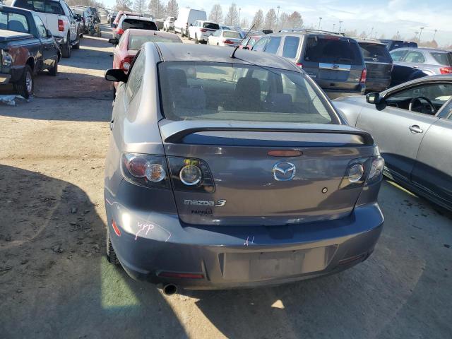 JM1BK12F471764965 - 2007 MAZDA 3 I GRAY photo 6