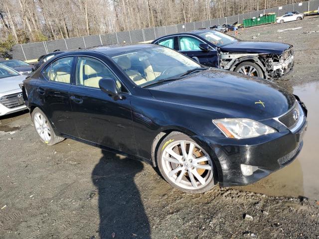 JTHBE262175014077 - 2007 LEXUS IS 350 BLACK photo 4