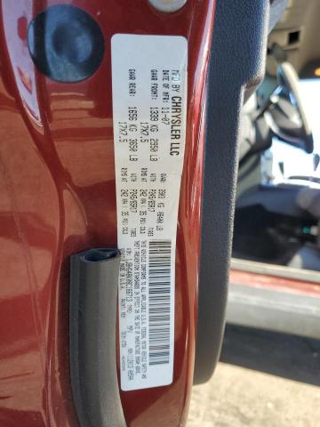 1J8HG48K08C166713 - 2008 JEEP COMMANDER SPORT მუქწითელი ფოტო 13