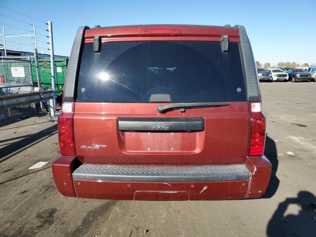 1J8HG48K08C166713 - 2008 JEEP COMMANDER SPORT მუქწითელი ფოტო 6