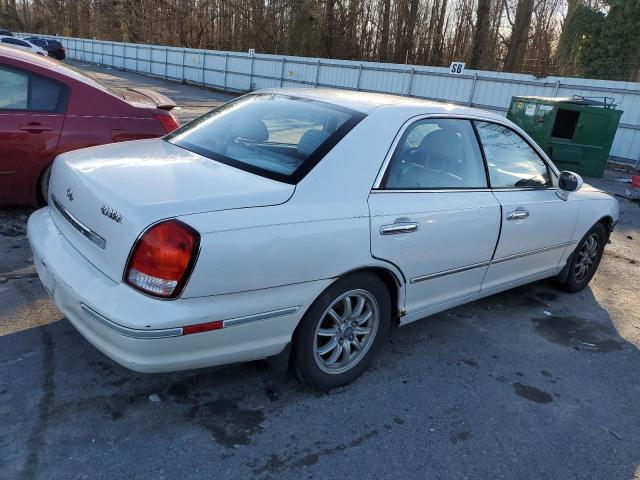 KMHFU45E42A172972 - 2002 HYUNDAI XG 350 WHITE photo 3