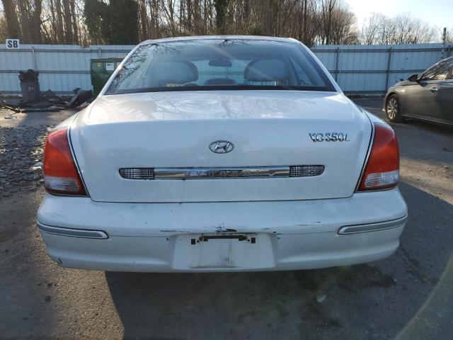 KMHFU45E42A172972 - 2002 HYUNDAI XG 350 WHITE photo 6