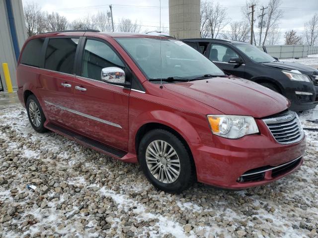 2C4RC1CG3DR646870 - 2013 CHRYSLER TOWN & COU TOURING L RED photo 4