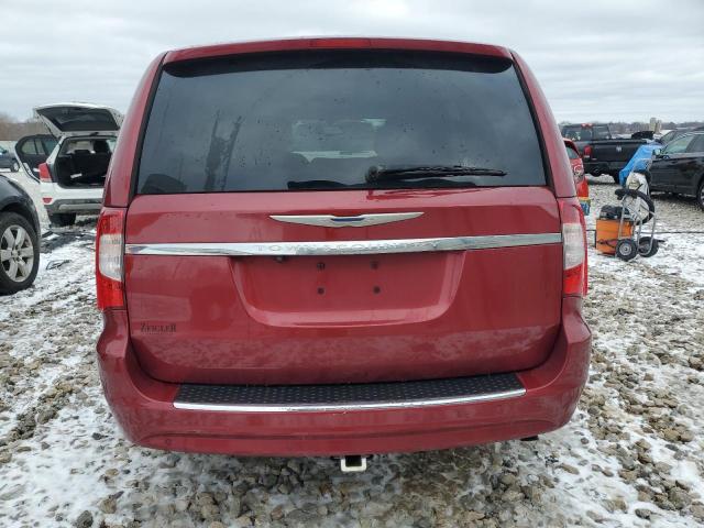 2C4RC1CG3DR646870 - 2013 CHRYSLER TOWN & COU TOURING L RED photo 6