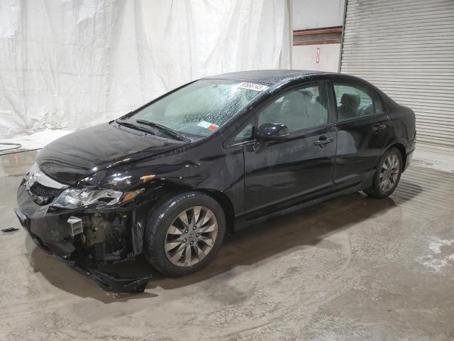 2HGFA16919H337645 - 2009 HONDA CIVIC EXL შავი ფოტო 1