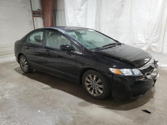 2HGFA16919H337645 - 2009 HONDA CIVIC EXL შავი ფოტო 4