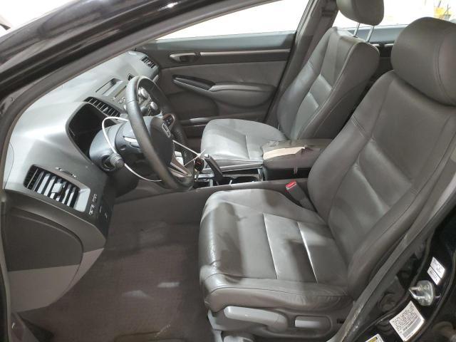 2HGFA16919H337645 - 2009 HONDA CIVIC EXL შავი ფოტო 7