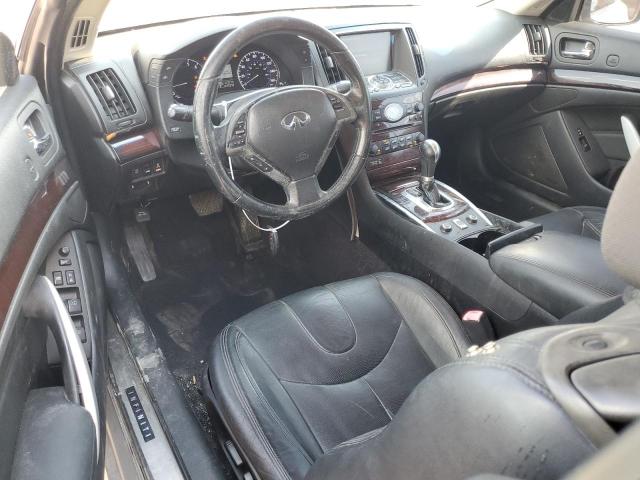 JN1CV6FE8AM350106 - 2010 INFINITI G37 BASE SILVER photo 8