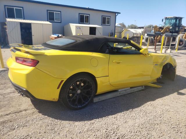 1G1FH3D76J0158171 - 2018 CHEVROLET CAMARO SS YELLOW photo 3