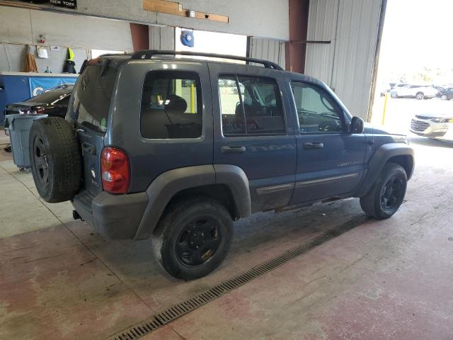 1J4GL48K52W279944 - 2002 JEEP LIBERTY SPORT BLUE photo 3